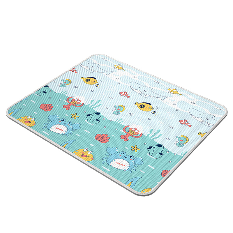 乐亲宝宝爬爬垫婴儿爬行垫XPE加厚可折叠地垫儿童家用无味无毒