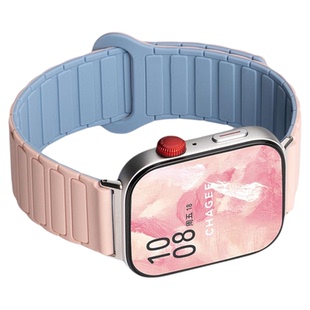 婧仪同款适用华为FIT4手表表带FIT3智能watchfit4pro磁吸硅胶女款fit2新款运动男款腕表透气女款高级watch男