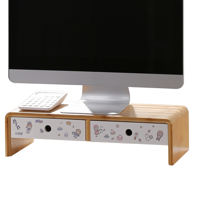 办公屏幕垫高台式电脑