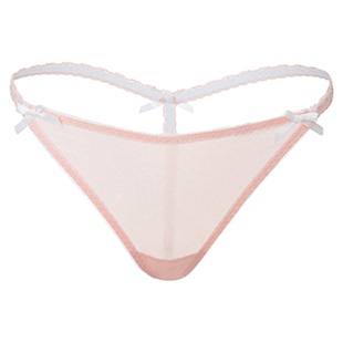 「LA」辣纯诱撩丨情人节系列*约会心机蕾丝边性感低腰丁字内裤女