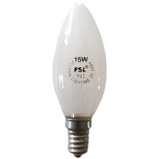 佛山照明FSL钨丝灯泡15W25W40W60W暖光E14可调光磨砂透明小圆球泡