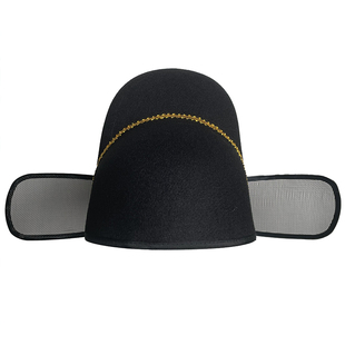 乌纱帽明制翼善冠明朝汉服飞鱼服锦衣卫圆领袍配帽男官帽儿童冬季