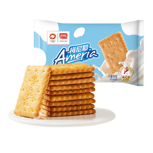 盼盼梅尼耶牛乳味高钙饼干营养早餐儿童小零食解馋小吃网红食品