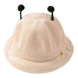 儿童帽子春夏季宝宝遮阳帽男宝女宝百搭渔夫帽男童女童超萌盆帽潮