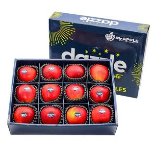 顺丰12颗新西兰进口丹烁苹果嘎啦新鲜水果礼盒平果当季脆甜dazzle