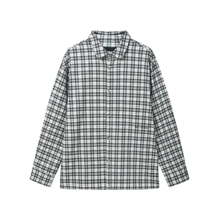【易烊千玺同款】FILA x WE11DONE斐乐官方衬衫26冬新款男女外套