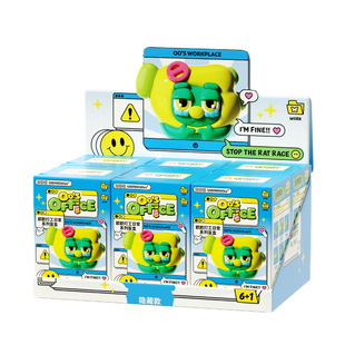 UOOHA欧欧打工日常系列盲盒新款潮玩手办娃娃公仔儿童礼物配件