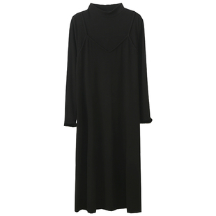 新中式重工绣花夹棉外穿盘扣马夹胖莹大码女装秋冬绒感连衣裙套装