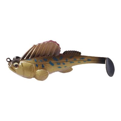 跳跳鱼路亚饵防挂底包铅背鳍藏钩