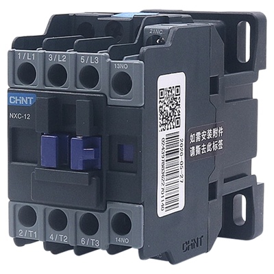正泰12A昆仑交流接触器NXC-12 1开1闭代替CJX2-1210 24V220V380V