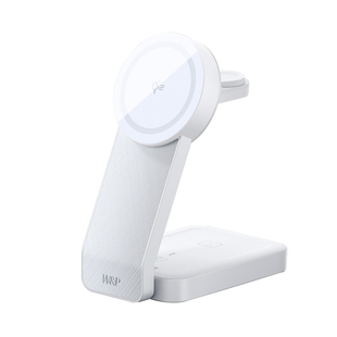 【W&P】Qi2三合一无线充电器适用苹果iPhone17ProMax手机Apple iwatch11手表底座Magsafe磁吸15W快充折叠支架