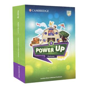 powerup剑桥国际少儿英语教材进口原版Power Up Flashcards start/1/2/3/4/ 教学卡片学生等级考试备考闪卡单本下单备注需要级别