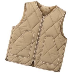 新款儿童马甲秋冬男女童校服神器内外穿轻薄保暖中大童加绒坎肩潮