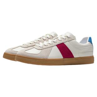 正品李宁男鞋夏新款德训 复古经典低帮透气休闲板鞋AGCS289-3