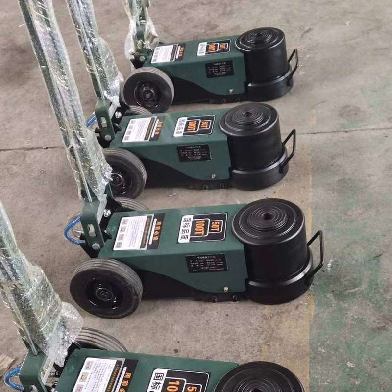 《新款》卧式气动液压千斤顶50T-120T汽修专用气动千斤顶