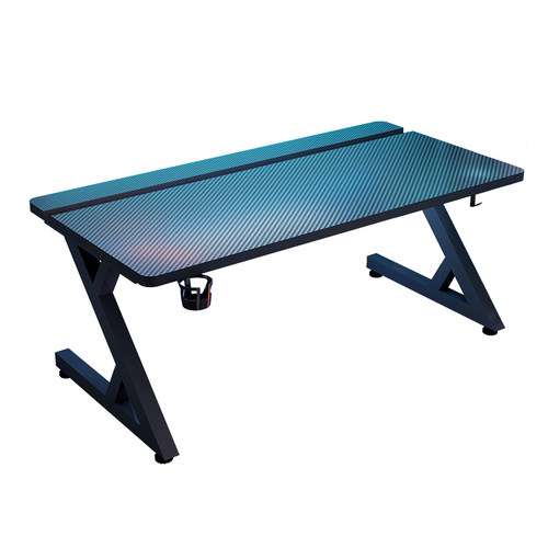 钛戟S3电竞桌台式桌电脑桌家用学习书桌子可装机械臂碳纤维色桌子