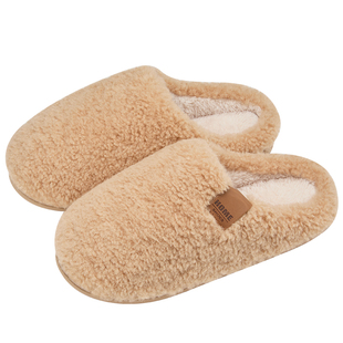 棉拖鞋女款冬季2025新款室内家居防臭防滑保暖毛绒鞋毛毛鞋男冬天