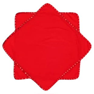 谁家大美人手绢花舞蹈专用东北秧歌手绢绵绸八角巾跳舞表演出道具