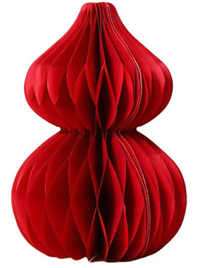 2026春节喜庆红葫芦摆件