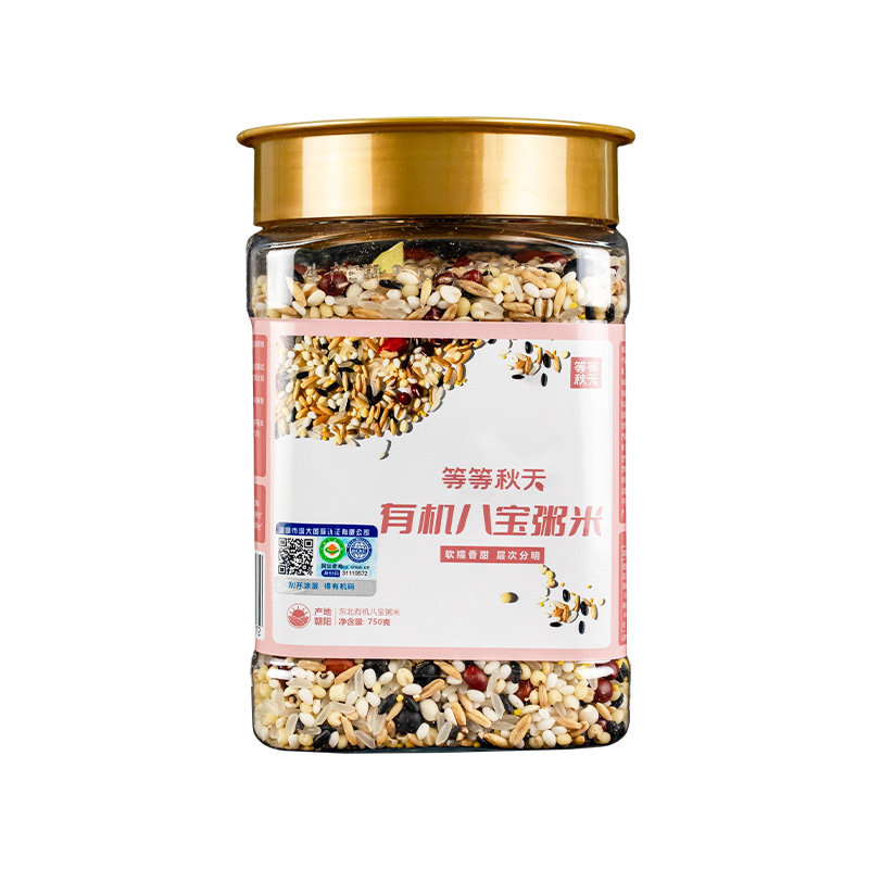 等等秋天有机系列八宝粥米750g