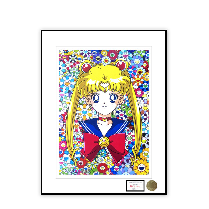 DeathNYC限量版画美少女太阳花