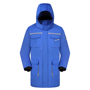 反光衣工装冬防酸碱防静电工作服棉服保暖大衣化工厂劳保棉袄棉衣