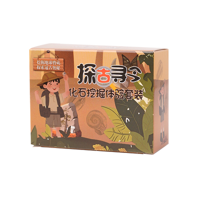 天然水晶化石挖掘考古体验盲盒