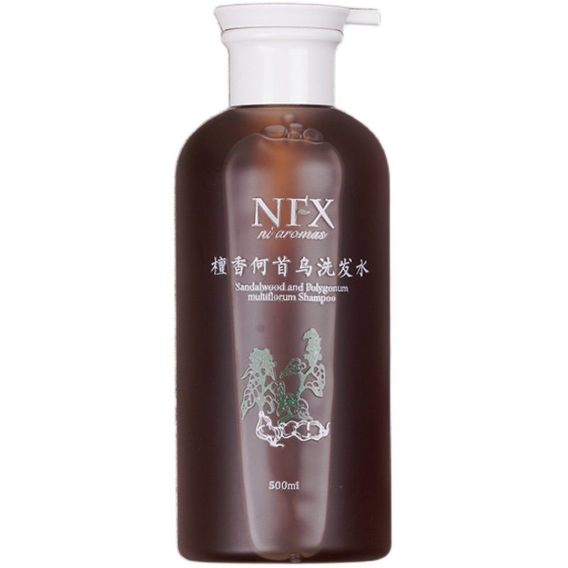 小尼芳香侧柏叶檀香何首乌洗发水蓬松去屑控油洗头膏无硅油无香精