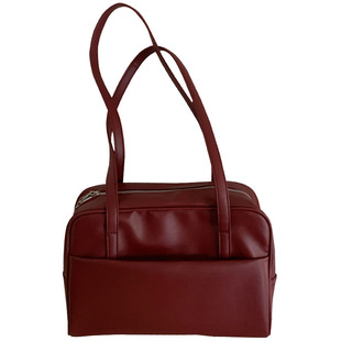 韩版大容量单肩包包女士秋季2025新款复古腋下包百搭大容量托特包