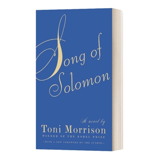 英文原版小说 Song Of Solomon 所罗门之歌 英文版 进口英语原版书籍