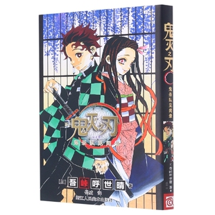 鬼灭之刃公式书 鬼杀队见闻录 简体中文角色设定草稿图档案日番studio日本漫画家吾峠呼世晴决战无限城篇动漫小说