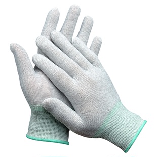 碳纤维防静电手套电子无尘车间装机维修装配薄款男女触屏作业手套