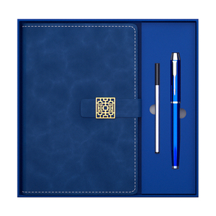 国潮笔记本礼盒套装定制可印logo伴手礼文创纪念品中国风高档商务记事本企业会议定制周年活动小礼品年会礼品