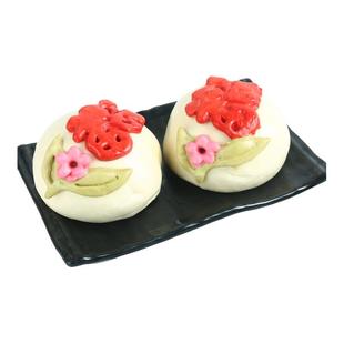 福字彩虹馒头3斤新年发财龙花糕花样饽饽龙年货送礼整箱山东特产