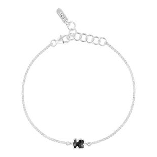 【新品】TOUS/桃丝熊Icon Color系列小熊黑玛瑙手链春季新品首饰