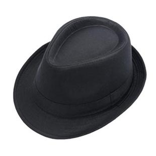 短檐popping小檐礼帽街舞英伦表演出美式复古绅士帽locking帽子男