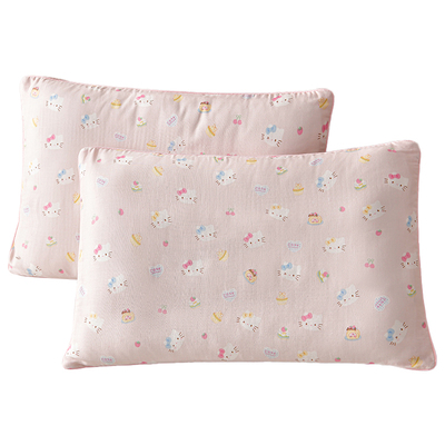 A类全棉双层纱宝宝枕头套30x50cm