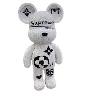 暴力熊积木超大号客厅大摆件立体拼图10000片成年高难度拼装礼物