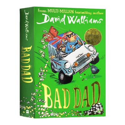 Bad Dad 坏爸爸 英文原版 大卫少年幽默小说系列10 罗尔德达尔继承人David Walliams大卫威廉姆斯全英文版进口英语书籍 搭Mr Stink