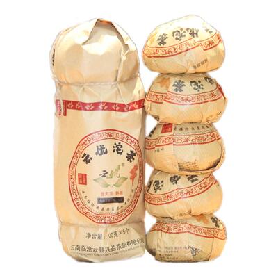 云优沱茶500克2条送1沱普洱熟茶