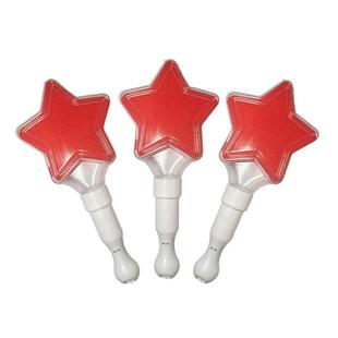 荧光演唱会晚会气氛道具发光夜光棒手持定制应援棒五星爱心荧光棒