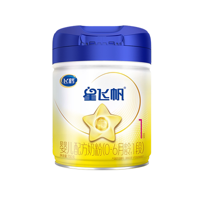 A2奶源]飞鹤星飞帆1段奶粉700g
