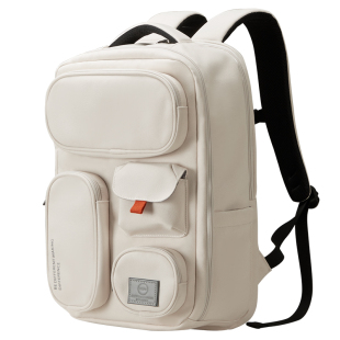 米熙旅行背包双肩包女2025新款户外电脑包男生大容量短途出差轻便