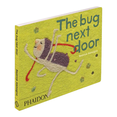 英文原版绘本 Beatrice Alemagna The Bug Next Door 隔壁的虫子 毛毡画 英文版 进口英语原版书籍儿童图书
