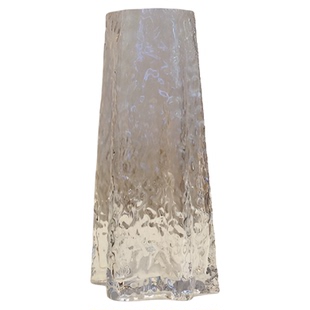 海星 | 原色料加厚水晶玻璃花瓶玫瑰百合鲜切花餐桌客厅摆件