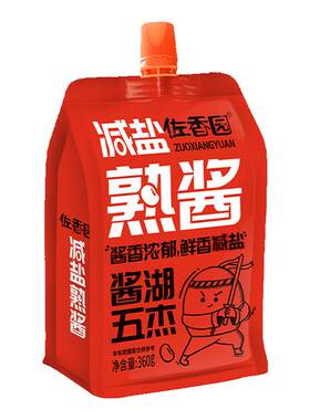 佐香园减盐熟酱360g东北大酱
