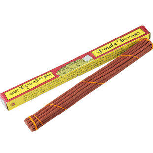 藏式布达拉线香尼泊尔手工制作卧香potala incense 藏香长短款香