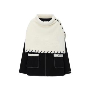 REVAN芮范设计师款质感披肩双面呢大衣RM90302273