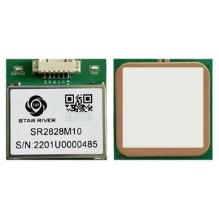SR2828M10北斗多模定位模块M10050芯片穿越机固定飞控翼模组授时