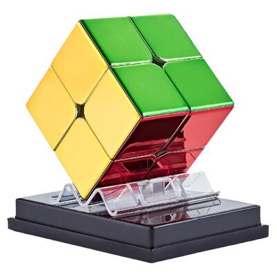 趣启迪三阶魔方正品电镀比赛专用